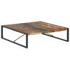 vidaXL sofabord 140x140x40 cm massivt genbrugstr&aelig;