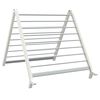 vidaXL t&oslash;rrestativ til badekar 53-90 cm udvideligt aluminium