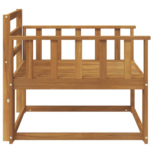 vidaXL Udend&oslash;rs Mellem Sofa Massivt Akacietr&aelig; Naturfarvet