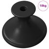 vidaXL H&aring;ndtag 1461 stk. Sort &Oslash;30 mm Aluminium
