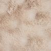 vidaXL Faux Kanin Pels T&aelig;ppe Olite Beige 150 x 220 cm Polyester