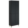 vidaXL Skab S&aelig;t 2 pcs 66 x 34,5 x 95 cm Konstrueret tr&aelig;