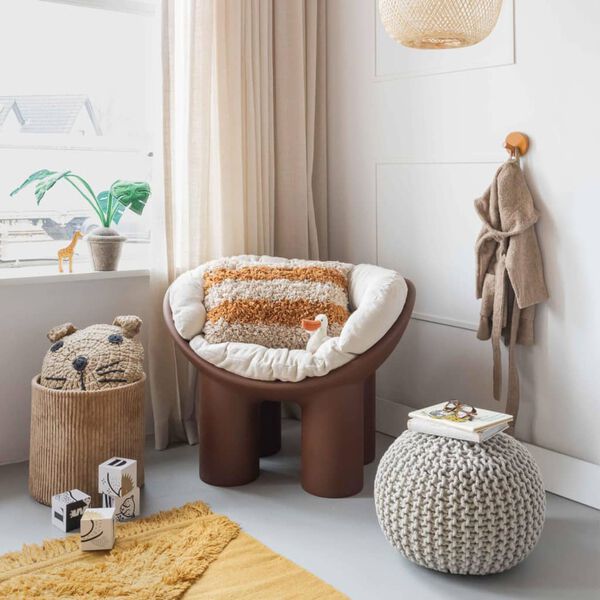 KidsDepot puf Bundy 40x32 cm bomuld gr&aring;