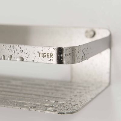 Tiger badeværelseskurv Caddy sølvfarvet 1400030946