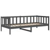 vidaXL daybed 90x200 cm massivt fyrretr&aelig; gr&aring;