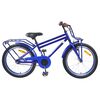 vidaXL B&oslash;rnecykel 22 tommer til 7-12 &aring;r gammel M&oslash;rk bl&aring;