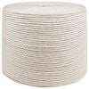 vidaXL Jute reb 60 mm 100 m Hvid 100% Tossa jute