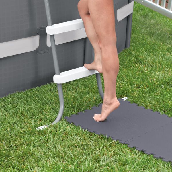 Intex sammenf&oslash;jelige gulvbeskyttere 8 stk. 50x50x0,5 cm 1,9 m&sup2;