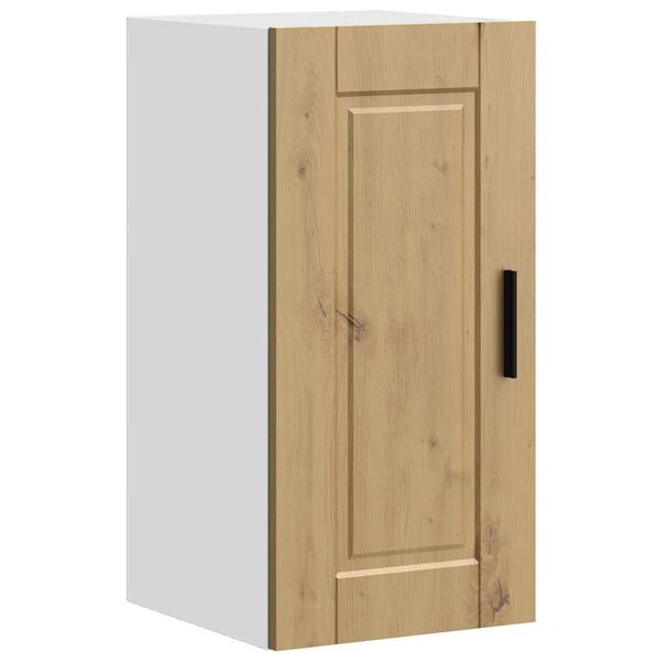 vidaXL k&oslash;kkenv&aelig;gskab Porto konstrueret tr&aelig; egetr&aelig;