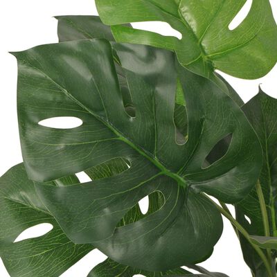 vidaXL kunstig monstera-plante med potte 45 cm grøn