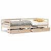 vidaXL daybed med skuffer 80x200 cm massivt fyrretr&aelig;