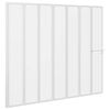 vidaXL Bad Sk&aelig;rm 140 x 168 cm 7 Foldbare Paneler med h&aring;ndkl&aelig;deholder