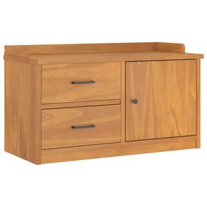 vidaXL entr&eacute;b&aelig;nk SANDNES 87x40x50 cm massivt fyrretr&aelig;