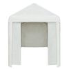 vidaXL festtelt 2x5 m PE hvid