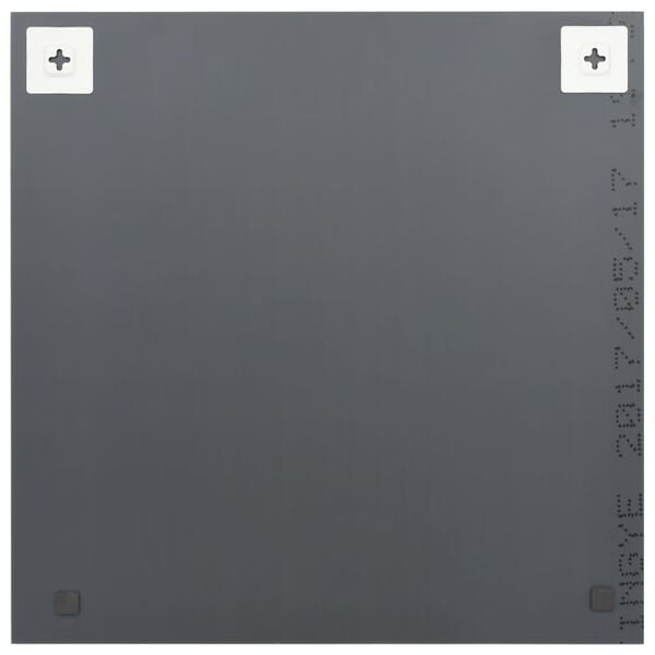 vidaXL vægspejle 2 stk. 40 x 40 cm firkantet glas