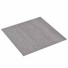 vidaXL Selvkl&aelig;bende Gulvplanker Gr&aring; og Tr&aelig; 30,5 x 30,5 cm 20 stk. PVC