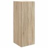 vidaXL V&aelig;gmonteret skab Sonoma-eg 33 x 34,5 x 90 cm Konstrueret tr&aelig;