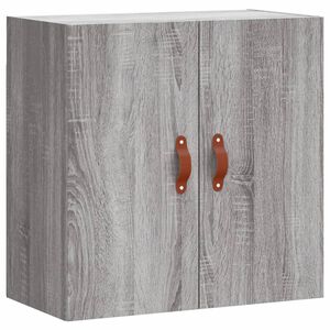 vidaXL v&aelig;gskab 60x31x60 cm konstrueret tr&aelig; gr&aring; sonoma-eg