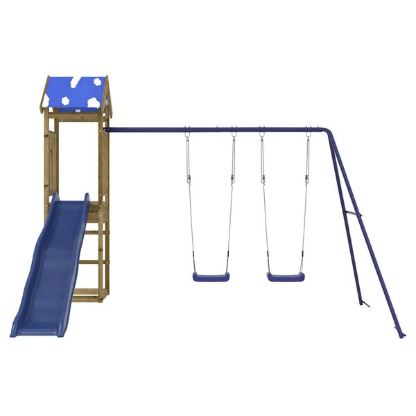 vidaXL udend&oslash;rs leges&aelig;t impr&aelig;gneret fyrretr&aelig;