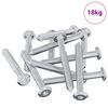 vidaXL Skrue 1800 stk. S&oslash;lv M6 x 50 mm St&aring;l