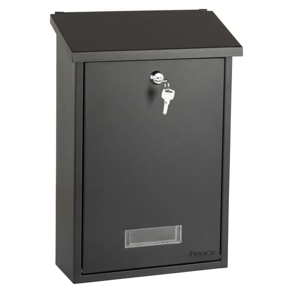 Practo Garden postkasse Dublin sort