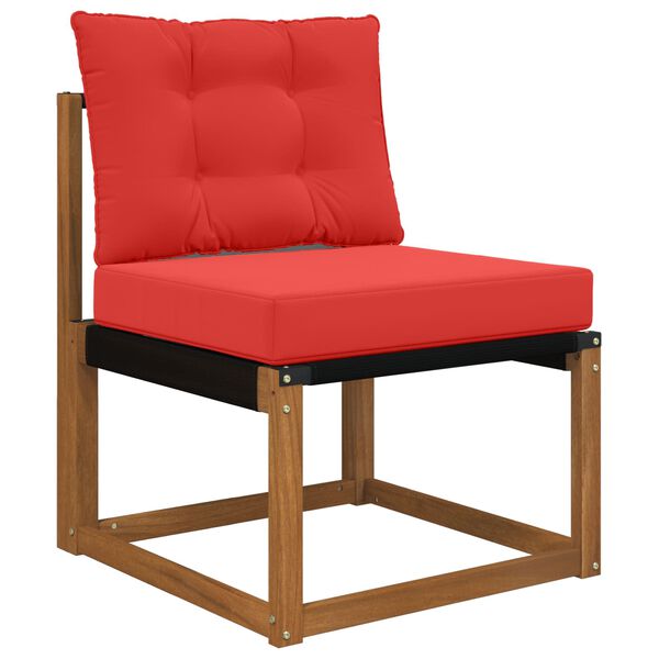 vidaXL Udend&oslash;rs Sofa Pude 2 pcs R&oslash;d Polyester