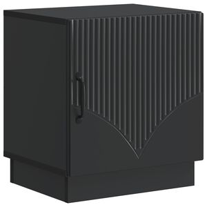 vidaXL Sengebord Sort 43 x 34,5 x 47 cm Konstrueret tr&aelig;