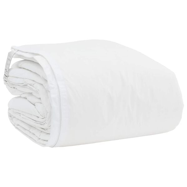 vidaXL Dynebetr&aelig;k S&aelig;t med pude 3 pcs Hvid Dunfjer