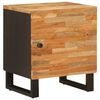 vidaXL Natskab Brun 40 x 33 x 46 cm Massivt mangotr&aelig;