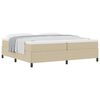 vidaXL Box spring seng Gr&aring;gr&oslash;n 200 x 200 cm Velourstof