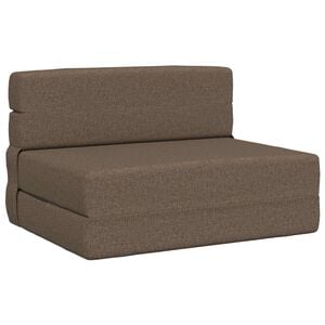 vidaXL Samlebar Sofa Seng Gr&aring;brun 70 x 72 x 60 cm Stof