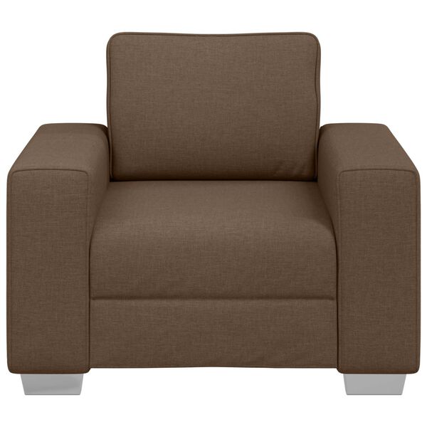 vidaXL Sofa Brun 100 x 77 x 82 cm Stof