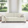 vidaXL 3-personers sofa 180 cm fløjl cremefarvet
