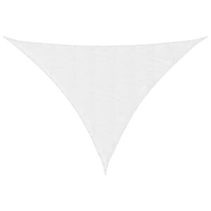 vidaXL solsejl 7x5x5 m 100 % polyesterstof hvid