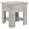 vidaXL sofabord 40x40x42 cm konstrueret tr&aelig; betongr&aring;