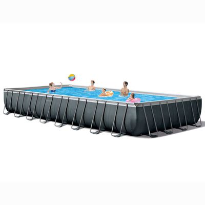 Intex swimmingpoolsæt Ultra XTR Frame 975x488x132 cm rektangulær