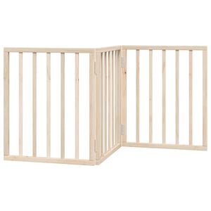 vidaXL hundegitter foldbart 3 paneler 150 cm poppeltr&aelig;
