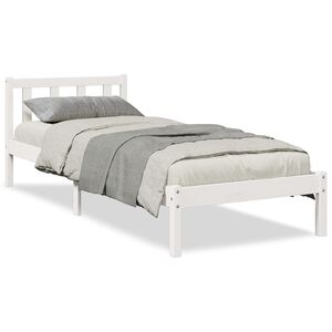 vidaXL ekstra lang sengeramme uden madras 80x210 cm massivt fyrretr&aelig;