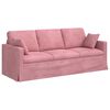 vidaXL Sofa 2 pcs Lyser&oslash;d 198 x 78 x 80 cm Fl&oslash;jl