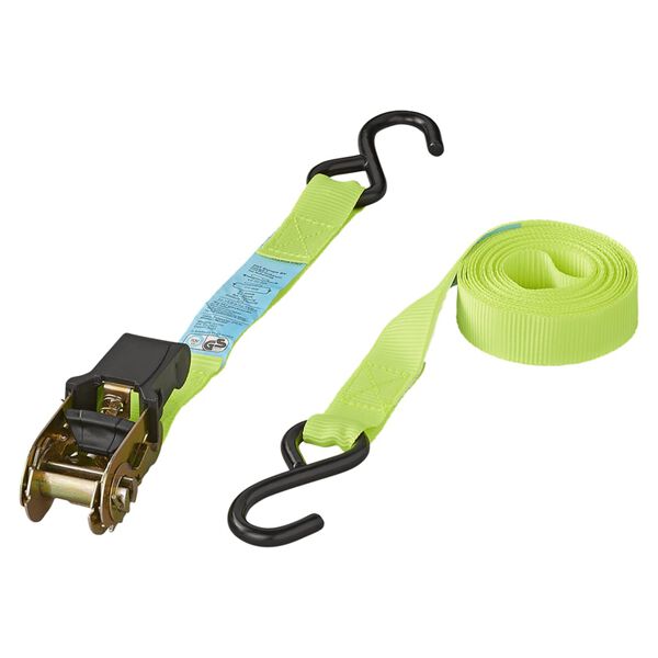 ProPlus surringsrem med skralde + 2 kroge 4 stk. 5 m 320205