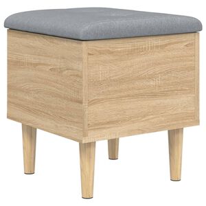 vidaXL skob&aelig;nk 42x42x46 cm konstrueret tr&aelig; sonoma-eg