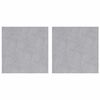 vidaXL Trappe Tread Firkantet 2 pcs S&oslash;lv 30 x 30 cm Aluminium