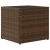vidaXL plantekasser 2 stk. 36x30x32 cm polyrattan brun