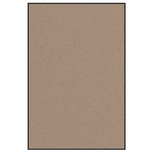 vidaXL D&oslash;rm&aring;tte Beige og sort 120 x 180 cm 100% polyamid