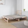 vidaXL daybed med udtr&aelig;k 2x(90x190) cm massivt fyrretr&aelig;