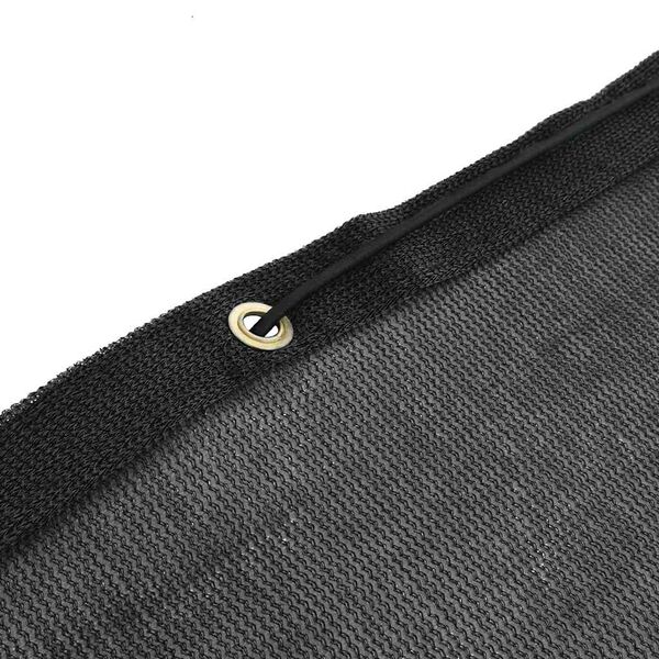 vidaXL containernet HDPE 3 x 6 m sort