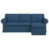 vidaXL Sofa Bl&aring; Samlede dimensioner: 215 x 138 x 80 cm (B x D x H)