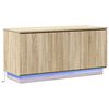 vidaXL TV-skab 100 x 38 x 49 cm Sonoma eg Konstrueret tr&aelig;