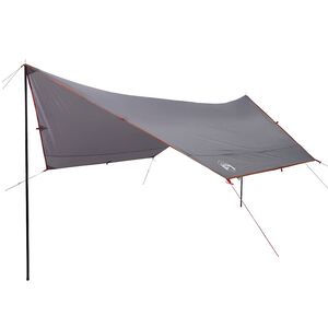 vidaXL tarp 430x380x210 cm vandt&aelig;t gr&aring; og orange