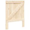 vidaXL sengegavl 80x104 cm massivt fyrretr&aelig;